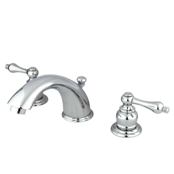 KB971AL Victorian Widespread Bathroom Faucet, Polished Chrome